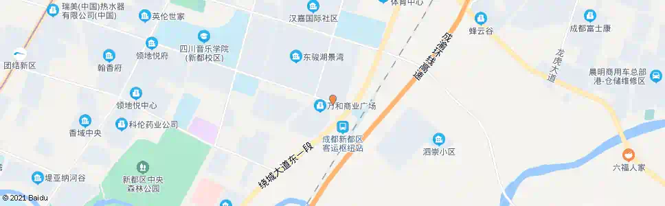 成都万和广场_公交站地图_成都公交_妙搜公交查询2025
