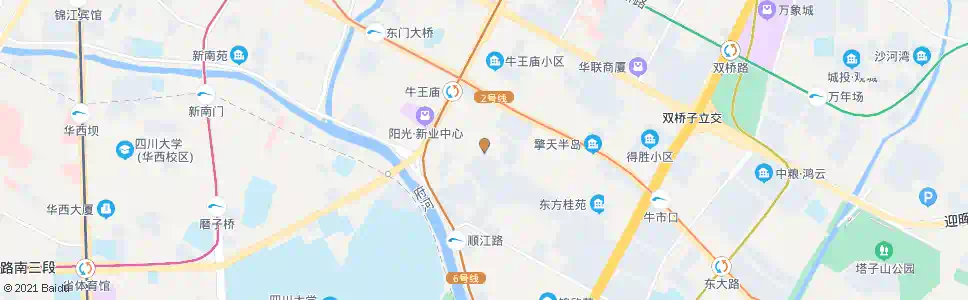 成都宏顺街_公交站地图_成都公交_妙搜公交查询2025