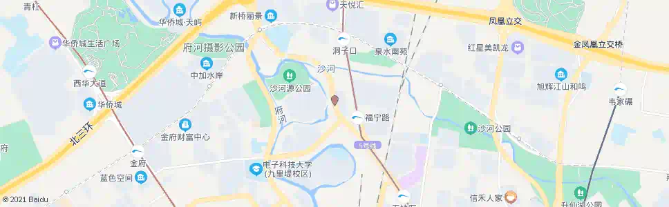 成都福源路_公交站地图_成都公交_妙搜公交查询2025
