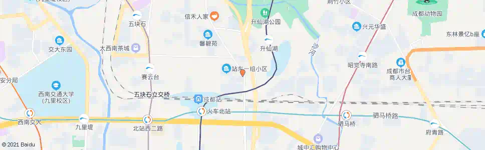成都豆腐堰_公交站地图_成都公交_妙搜公交查询2025