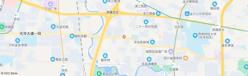 成都瑞联路西_公交站地图_成都公交_妙搜公交查询2025