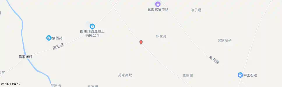 成都江安村_公交站地图_成都公交_妙搜公交查询2025