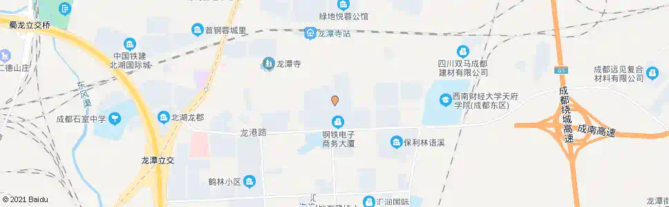 成都龙港钢材城_公交站地图_成都公交_妙搜公交查询2025