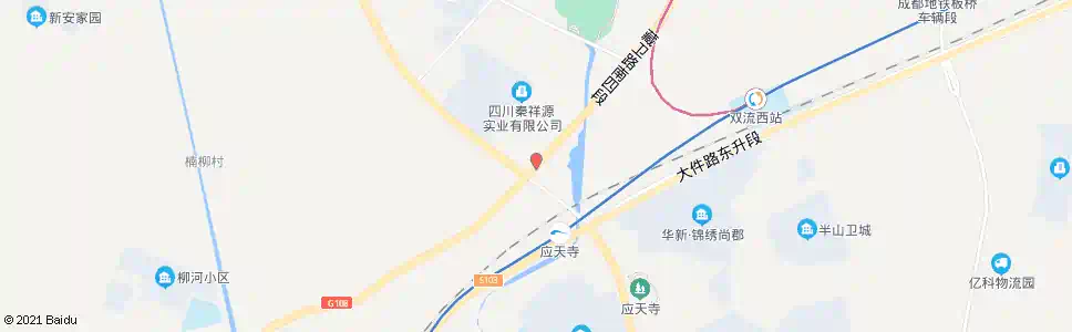 成都华阳绕城路口_公交站地图_成都公交_妙搜公交查询2025