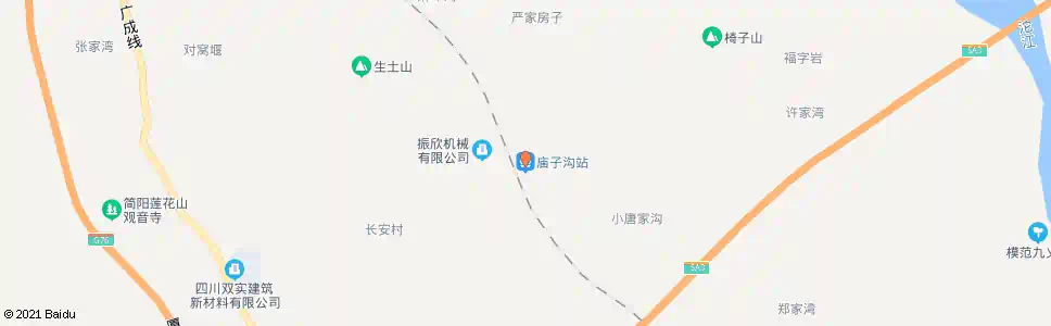 成都十字沟_公交站地图_成都公交_妙搜公交查询2025