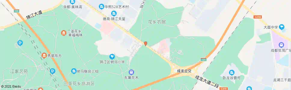 成都成龙大道中_公交站地图_成都公交_妙搜公交查询2025