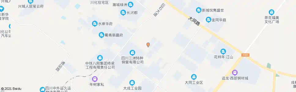 成都创新路_公交站地图_成都公交_妙搜公交查询2025