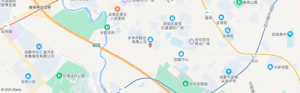 成都西部鞋都_公交站地图_成都公交_妙搜公交查询2025