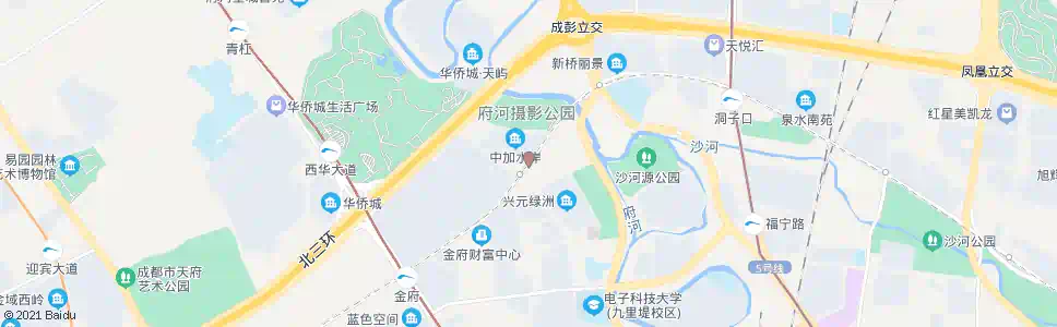 成都新桥村_公交站地图_成都公交_妙搜公交查询2025