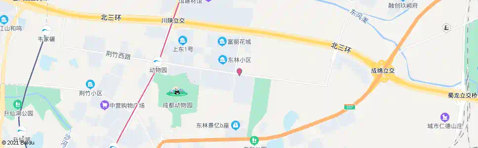 成都荆竹东路西_公交站地图_成都公交_妙搜公交查询2025