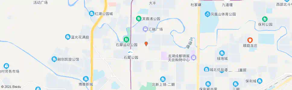 成都北延风景_公交站地图_成都公交_妙搜公交查询2025