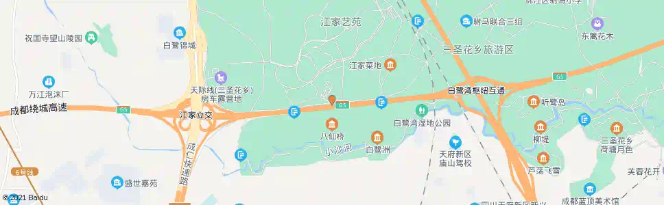 成都驸江路东_公交站地图_成都公交_妙搜公交查询2025