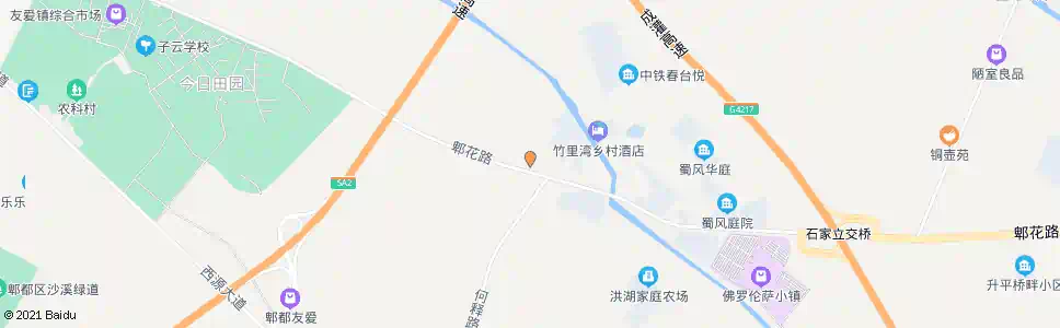 成都清溪村_公交站地图_成都公交_妙搜公交查询2025