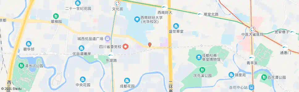 成都党校_公交站地图_成都公交_妙搜公交查询2025