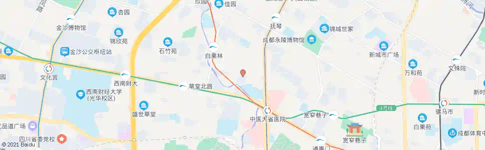 成都百寿路银杏路口_公交站地图_成都公交_妙搜公交查询2025