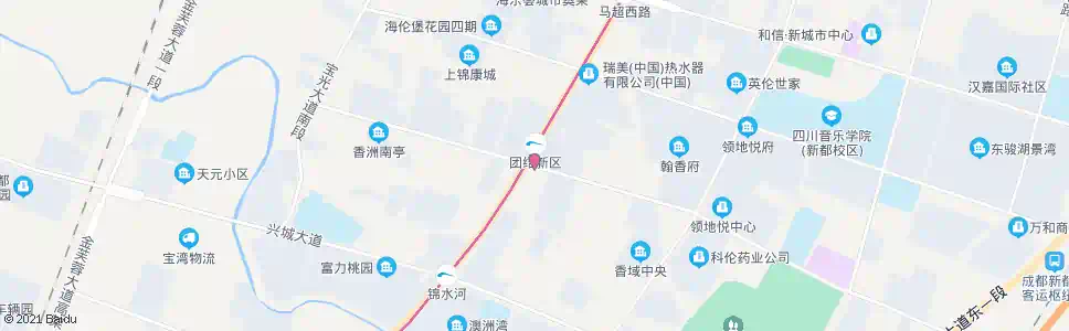 成都工业大道东二段_公交站地图_成都公交_妙搜公交查询2025