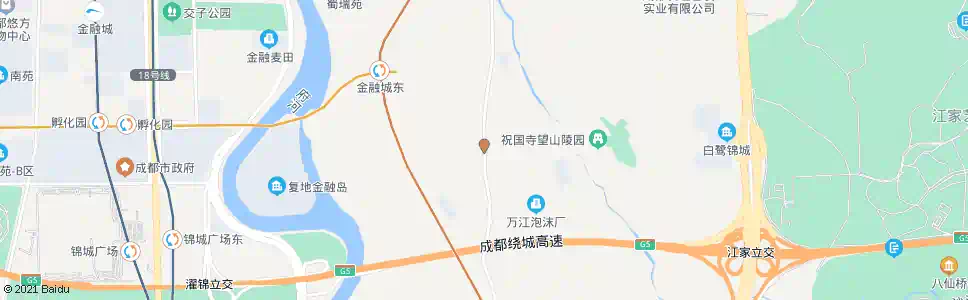 成都锦华路三段中_公交站地图_成都公交_妙搜公交查询2025