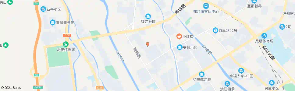 成都青城二十四院_公交站地图_成都公交_妙搜公交查询2025