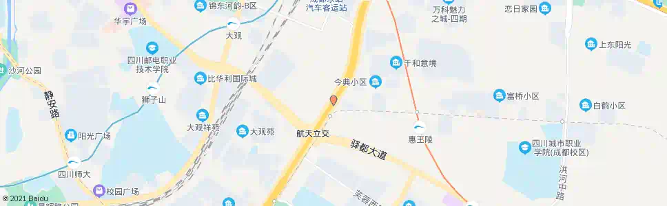 成都东三环路五段_公交站地图_成都公交_妙搜公交查询2025