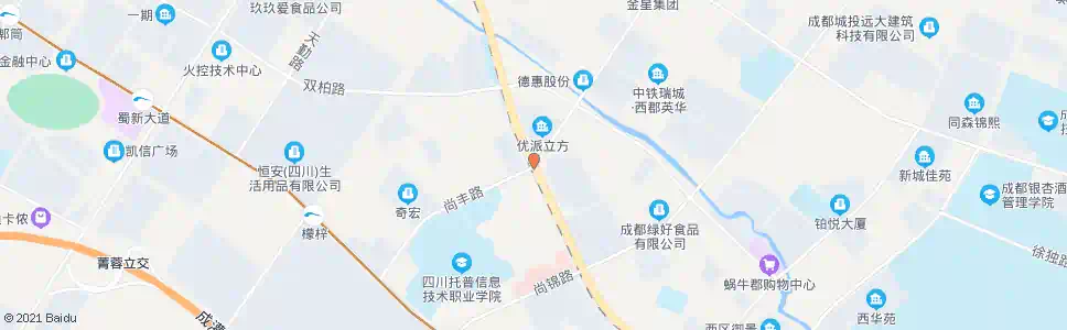 成都红光大道港大路口_公交站地图_成都公交_妙搜公交查询2025