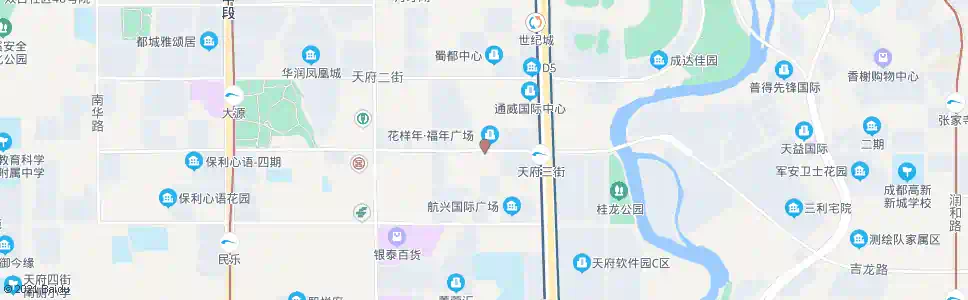 成都天府三街吉泰路口_公交站地图_成都公交_妙搜公交查询2025