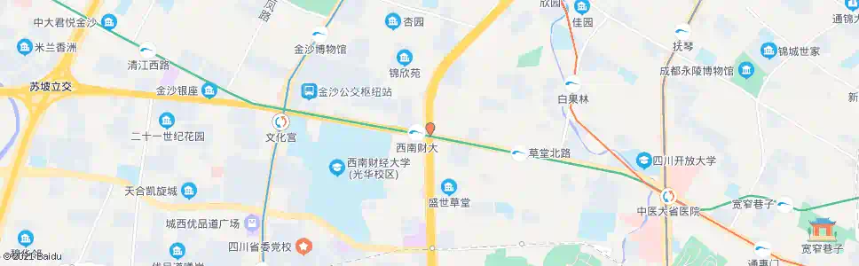 成都清江中路二环路口_公交站地图_成都公交_妙搜公交查询2025