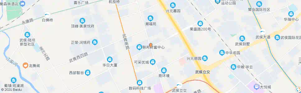 成都武兴二路北_公交站地图_成都公交_妙搜公交查询2025