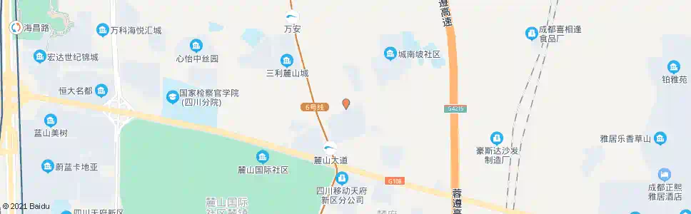 成都一凡大道中_公交站地图_成都公交_妙搜公交查询2025