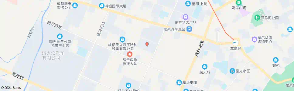成都中达科技工业园_公交站地图_成都公交_妙搜公交查询2025
