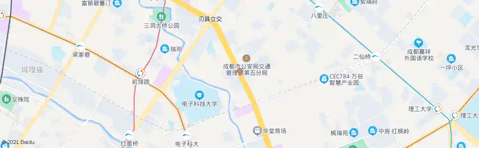 成都二环桃蹊路口_公交站地图_成都公交_妙搜公交查询2025