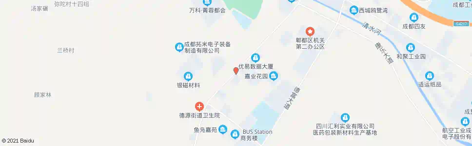 成都德源南路红展东路口_公交站地图_成都公交_妙搜公交查询2025