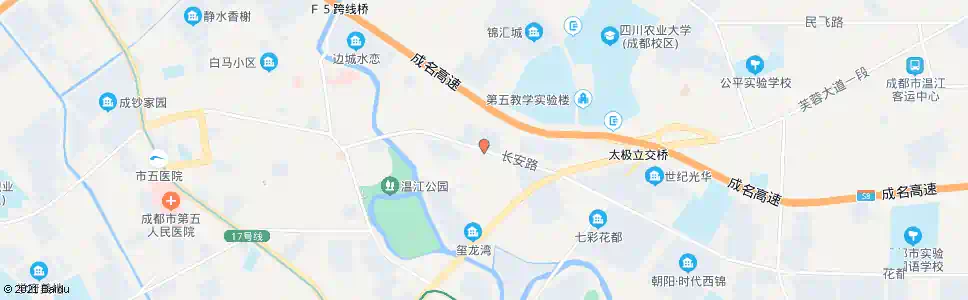 成都长安路中_公交站地图_成都公交_妙搜公交查询2025