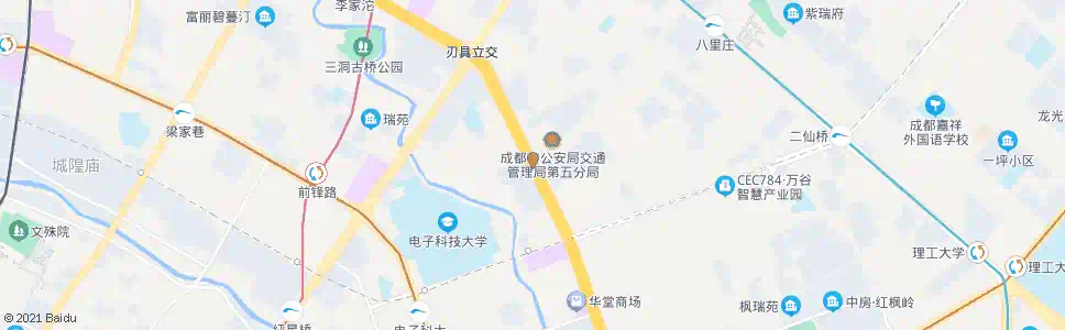 成都桃蹊路口_公交站地图_成都公交_妙搜公交查询2025