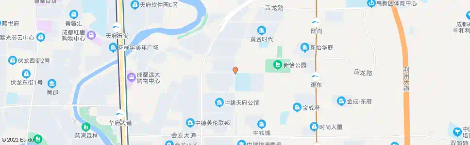 成都观东一街_公交站地图_成都公交_妙搜公交查询2025