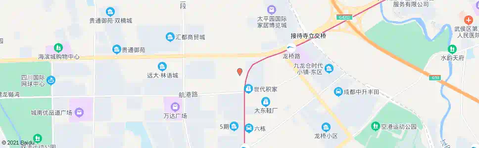 成都银河汽配_公交站地图_成都公交_妙搜公交查询2025