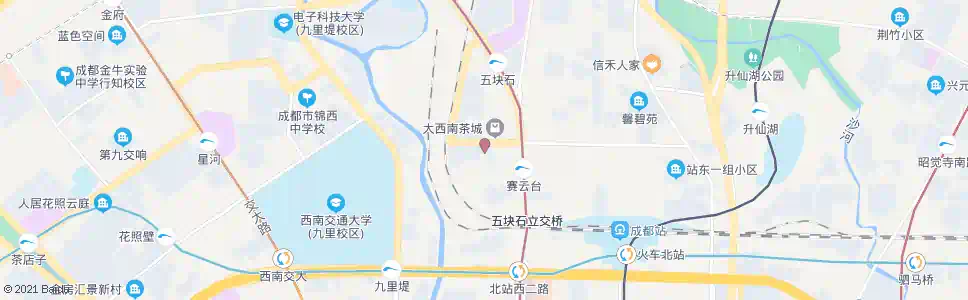 成都玉赛路中_公交站地图_成都公交_妙搜公交查询2025