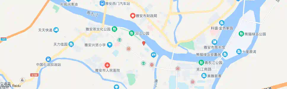 成都中医院(双江路)_公交站地图_成都公交_妙搜公交查询2025