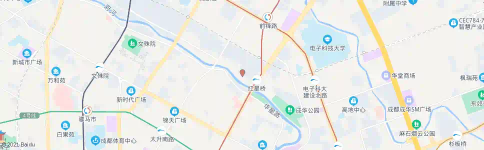 成都星辉东路东_公交站地图_成都公交_妙搜公交查询2025