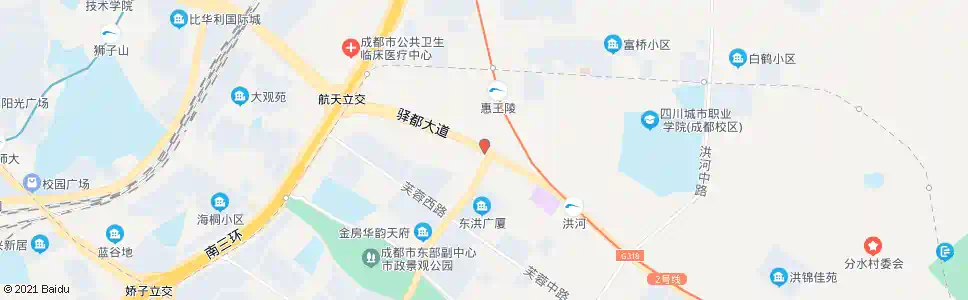 成都驿都大道西_公交站地图_成都公交_妙搜公交查询2025