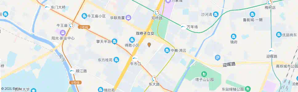 成都双桥子南_公交站地图_成都公交_妙搜公交查询2025