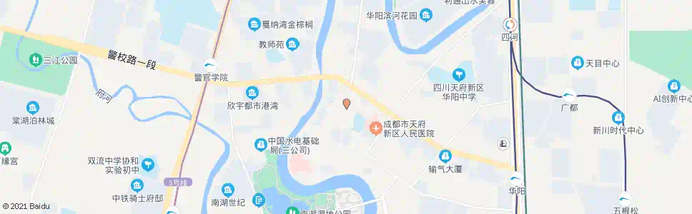 成都华新中街_公交站地图_成都公交_妙搜公交查询2025