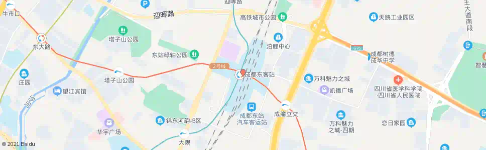 成都西林路东_公交站地图_成都公交_妙搜公交查询2025