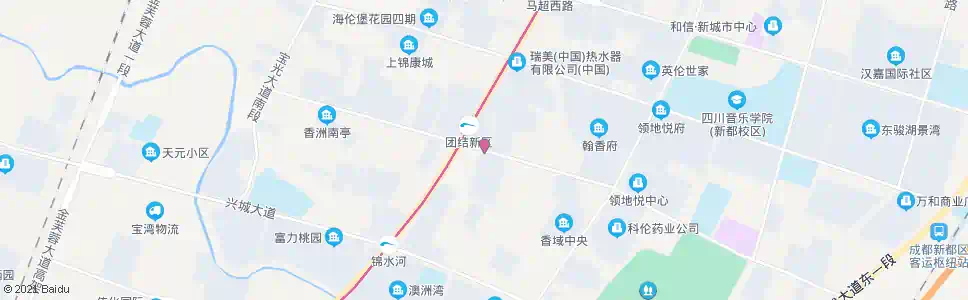 成都蓉都大道口_公交站地图_成都公交_妙搜公交查询2025