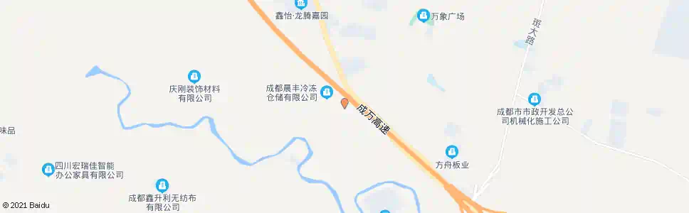 成都三家店_公交站地图_成都公交_妙搜公交查询2025