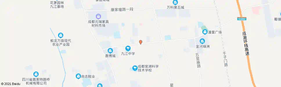 成都九江镇政府_公交站地图_成都公交_妙搜公交查询2025