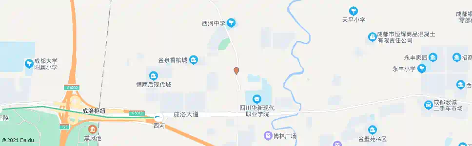 成都西河中街_公交站地图_成都公交_妙搜公交查询2025