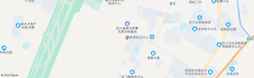 成都双华场_公交站地图_成都公交_妙搜公交查询2025