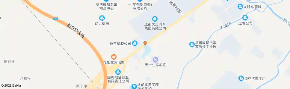 成都柏合中学_公交站地图_成都公交_妙搜公交查询2025