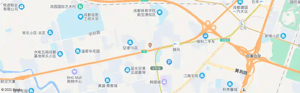 成都台双医院_公交站地图_成都公交_妙搜公交查询2025
