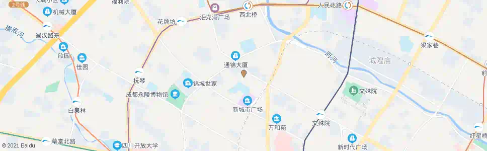 成都同心路口_公交站地图_成都公交_妙搜公交查询2025